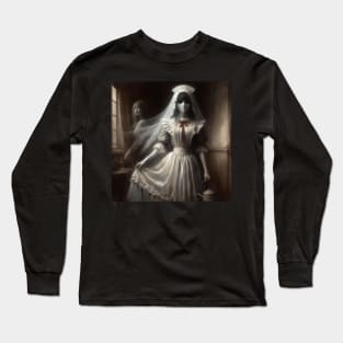 The ghost lady and her ghost maid Long Sleeve T-Shirt